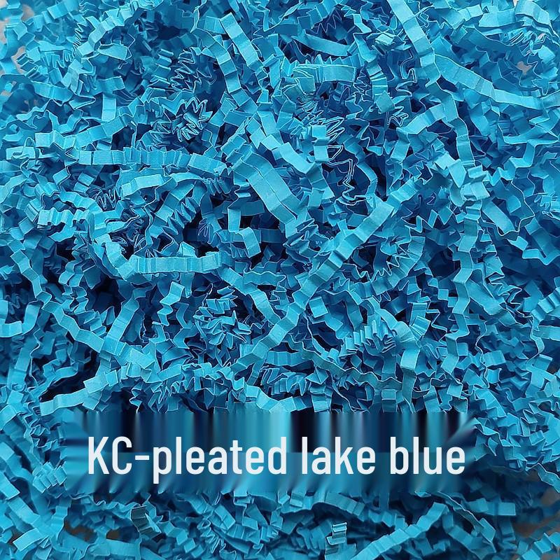 High-End Raffia Gift Box Filler - Shockproof Crepe Paper Shredded for Fruit & Wine Packaging