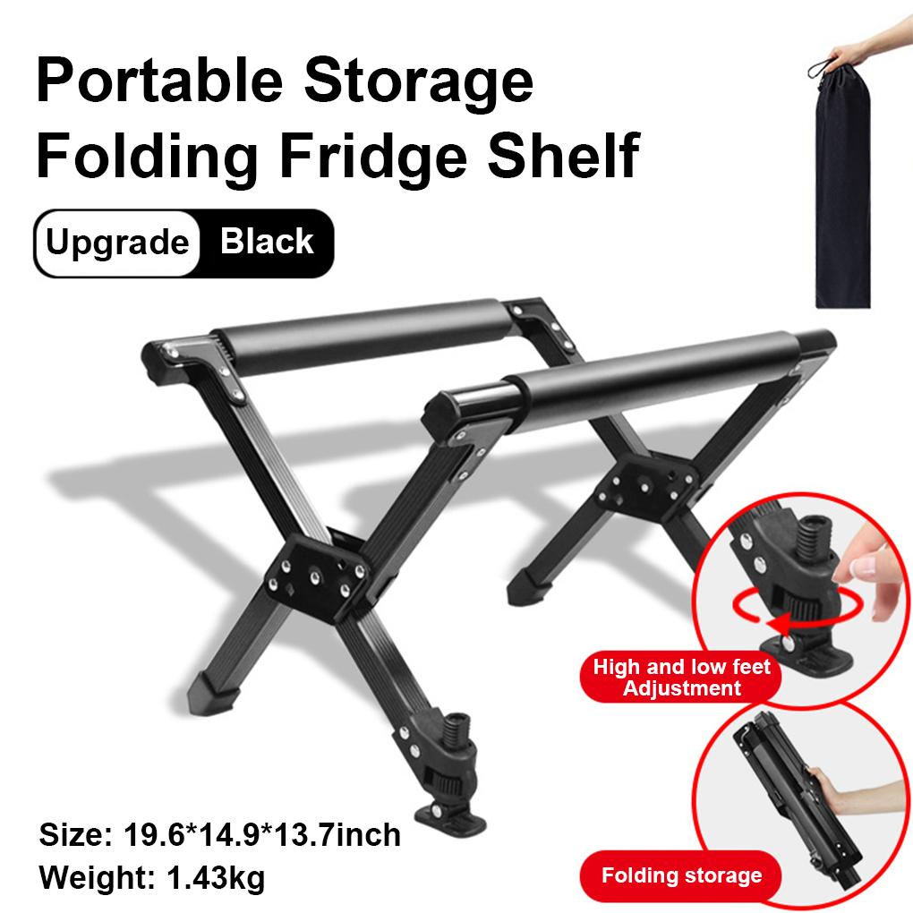 Ice Box Holder Folding Hiking Picnic Cooler Luggage Stand Outdoor Traveling Backpacking Barbecue Bucket Bracket