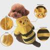 Universal Pikachu Pet Winter Outfit: Small Dog & Cat Warm Costume