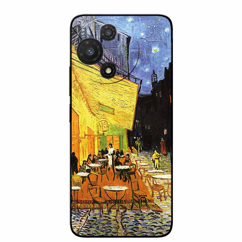 3D Cartoon Emboss Case For TCL 60R / TCL 60 SE NxtPaper Relief Embossed Retro Silicone Covers For 60 SE NXTpaper 5G Anime Bumper