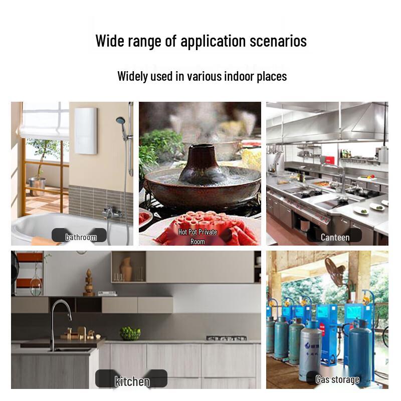 PGST Home Gas Leak Detector and Alarm