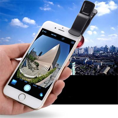 Kit lenti Fish Eye per fotocamera cellulare Zoom Fisheye Grandangolo con clip