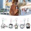 Cartoon Game Sage Chamber Keychain for Accessories Omen Jett Bear Key Ring Jewelry Fans Friends Birthday Gifts