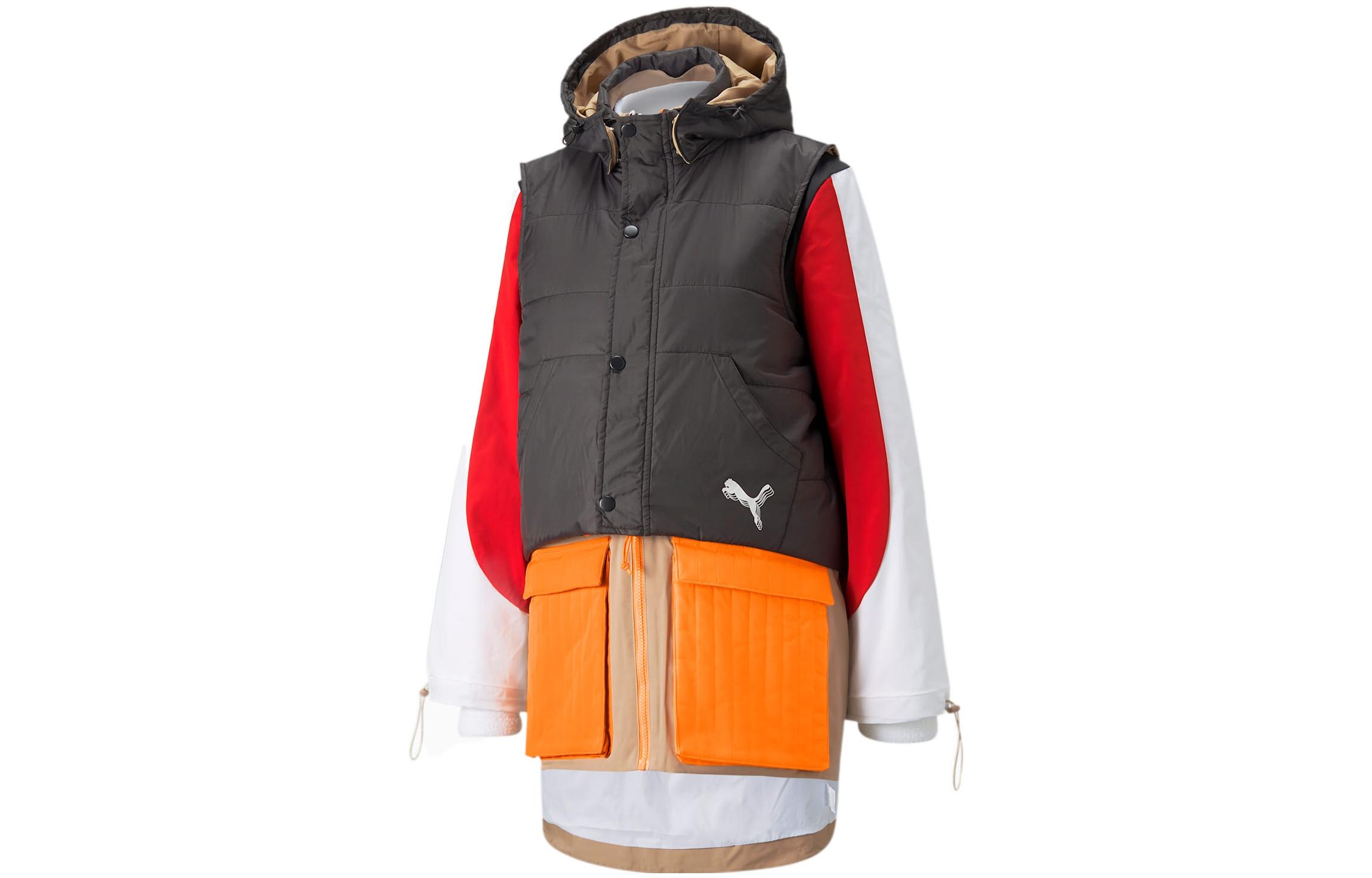 PUMA Jackets Women s Multicolor Hooded Moderate Other 532493-01 S