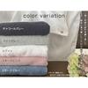 Bestie Imabari Certified Towel Bath 2-Piece Set Charcoal Gray Absorbent Quick-Drying Lightweight Indoor Drying Made Japan Cotton 100 Muted Color