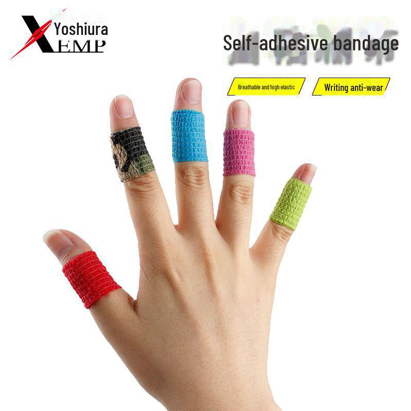 Elastic Finger Bandage Sleeve for Students, Sports Anti-wear Fixed Wrist and Ankle Support with Free Shipping