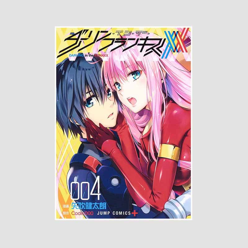 

Аніме-плакати на білому папері Художній живопис Класичне аніме Darling in the Franxx Плакат Home Decor Mural Прикраса вітальні Принти Картинки Подарунки 30x21cm