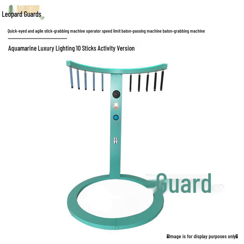Leopard Guardian Reaction Stick Game Machine