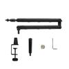 Aluminium Studio Low Profile Mic Arm Mic Low Level Cantilever Bracket  Broadcasting Room