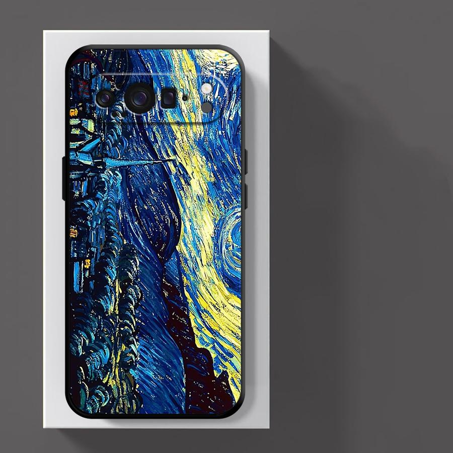Pouzdro pro Google Pixel 10A 10 9 Pro XL 9a 8a 6a 7a 6 7 8 Pro Kryt na telefon Van Gogh Hvězdná noc