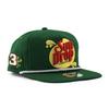 NASCAR GOLFER SNAPBACK CAP NASCAR SNAPBACK CAP Stock Car Racing Earnhardt [New Era] (Dale Jr. (Green)) [Used]
