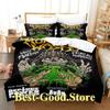 Municipal Waste Bedding Set Single Twin Printed Bed Set With Pillowcase Bed Duvet Cover Soft Single Double Queen Super King Size