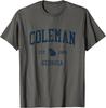 Coleman GA Vintage Athletic Sports JSN1 T-Shirt