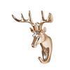 Deer Head Cartoon Wall Hook - New Creative Punch-Free Design for Home Decoration