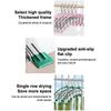 10 Clips Stainless Steel Sock Clip Pace-Saving Arc Sock Drying Rack Windproof Non-Slip Clothes Rack Underwear Clip Towel Hanger