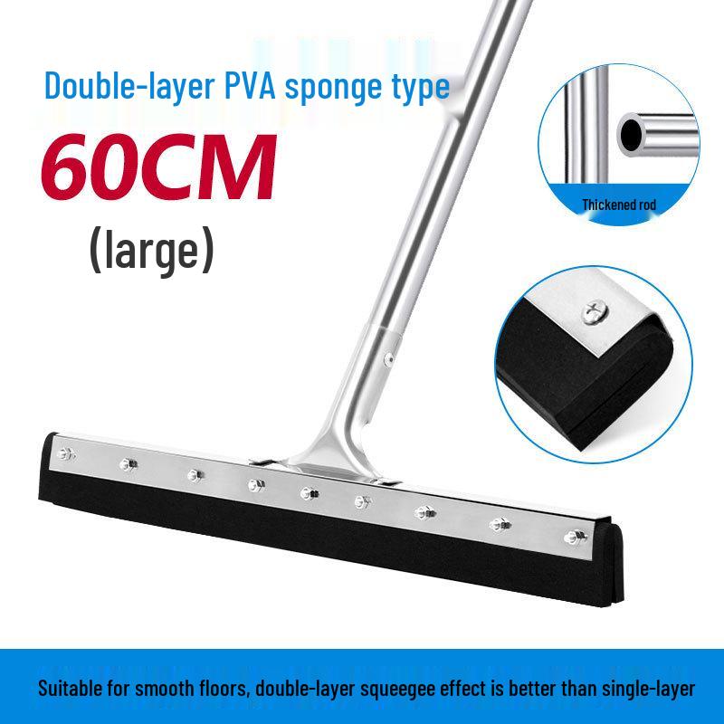 Silikonová stěrka na podlahu a sklo pro čištění koupelny a domácnosti