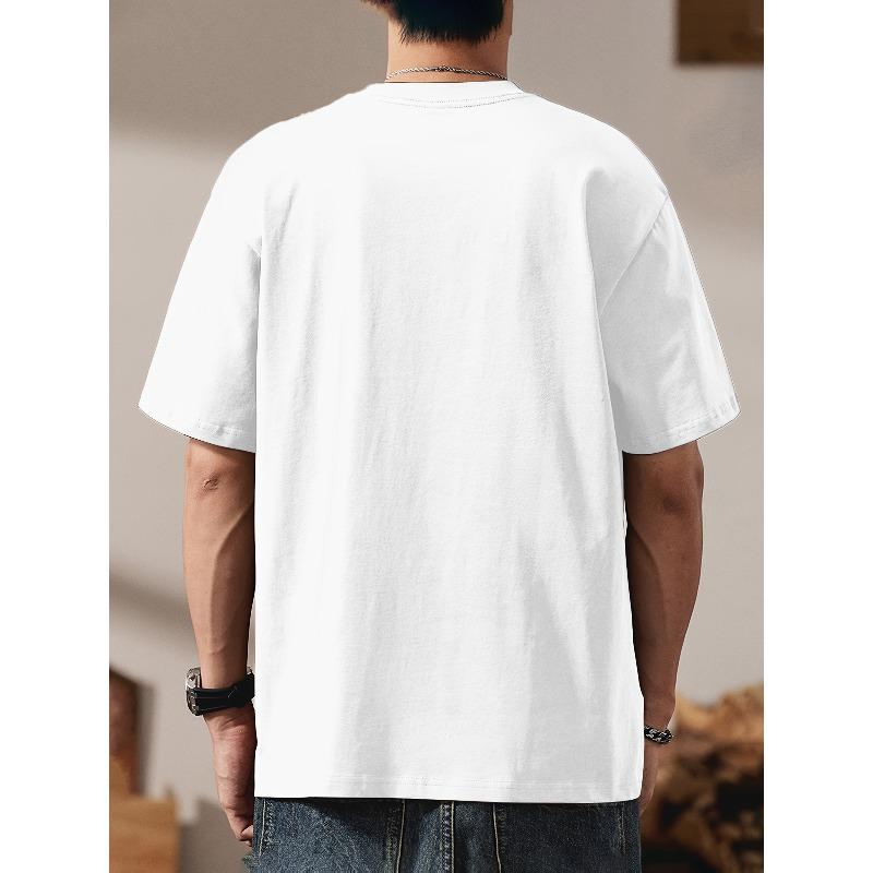 European Size Men'S T-Shirt - Casual And Comfortable,Short-Sleeve Tee, Suitable for Summer Outdoor Activities, Sports, Leisure Wear