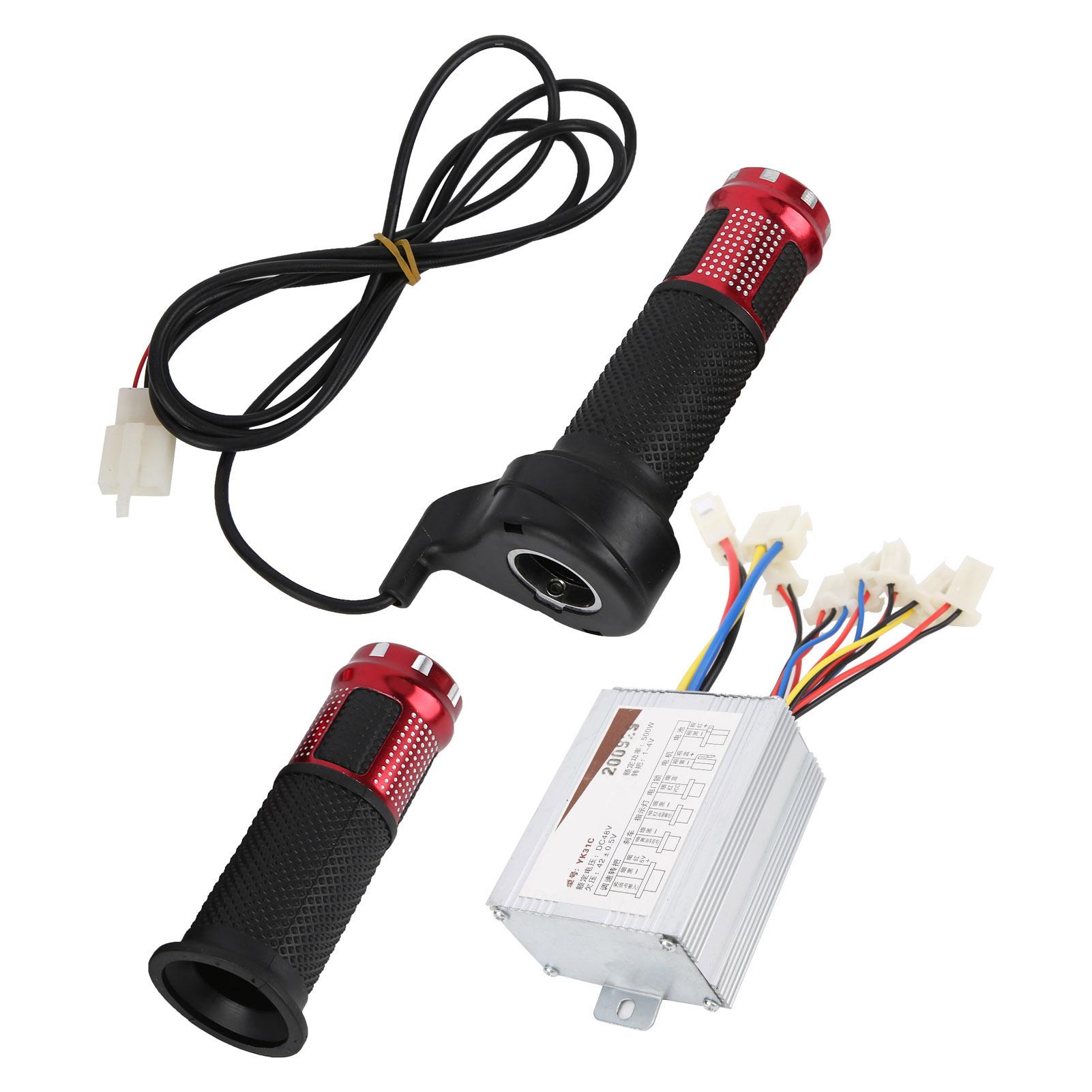 

Контроллер велосипедного мотора 48В 500Вт, универсальная ручка газа для велосипеда, аксессуары для электровелосипеда