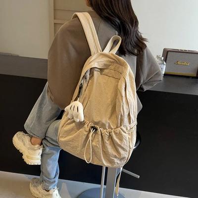 Casual Solid Large-capacity Versatile Designer Style Super Cool Backpacks for Women Hot In Fashion