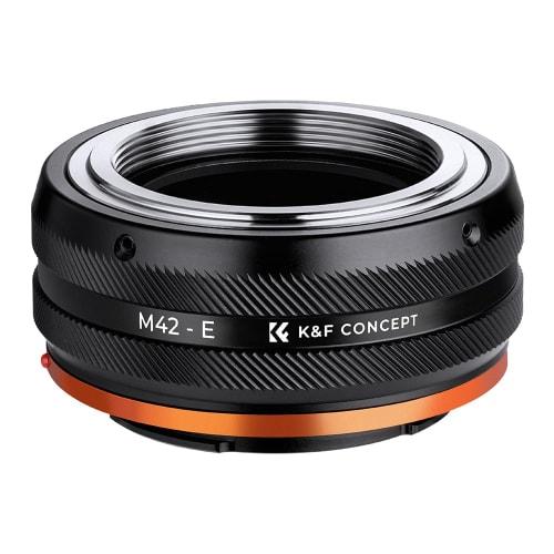[New Model] K&F Concept Mount Adapter M42-NEX IV M42 Mount Lens Compatible with Sony E Mount NEX Camera Mount Conversion Lens Adapter Alpha 6700 7CII