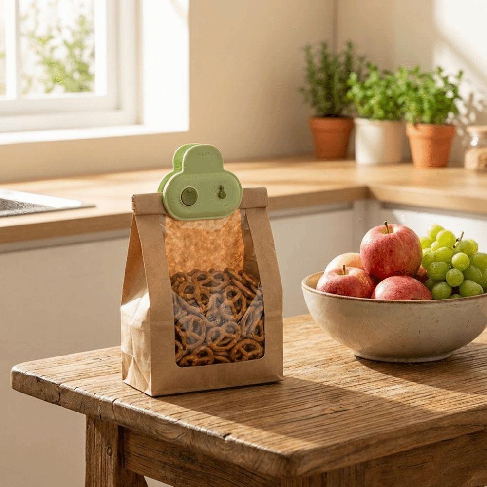 Moistureproof Magnetic Sealing Clip Plastic Food Sealing Clip Snack Sealing Clip  Snack Storage