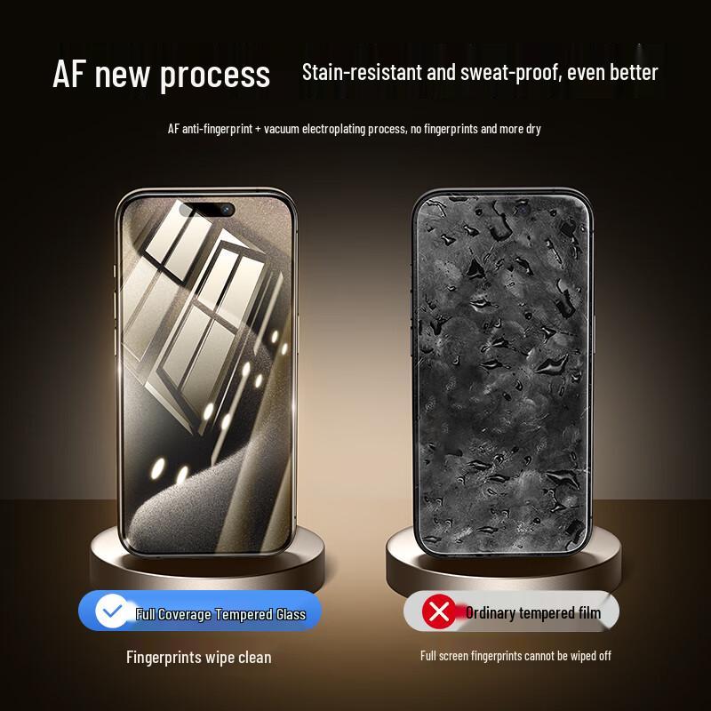 Protector de Pantalla de Vidrio Templado ESR para iPhone 15 Pro Max (2 paquetes)