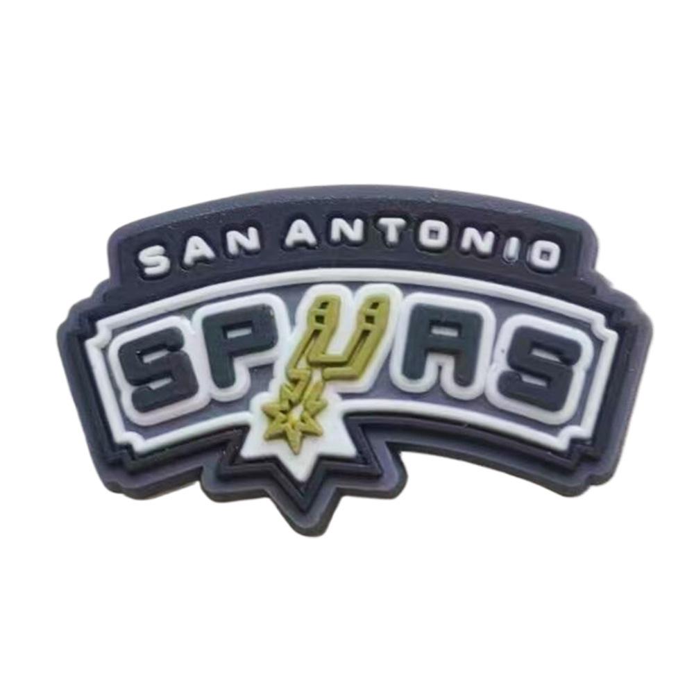 Fotbalová série Croc DIY Odnímatelné Sponky na boty - Měkké Gumové Dekorace na Dřeváky