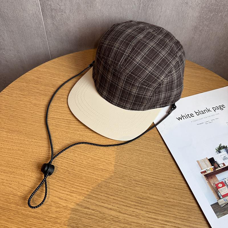 Summer Sports Cap With Wide Brim And Cotton Blend Material For Men And Women