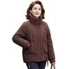 Middle-aged Mom Winter Down Cotton Jacket Women Short Coat Stylish Middle-aged Women Autumn Winter Cotton Clothing Plus Size Cotton Padded Jacket