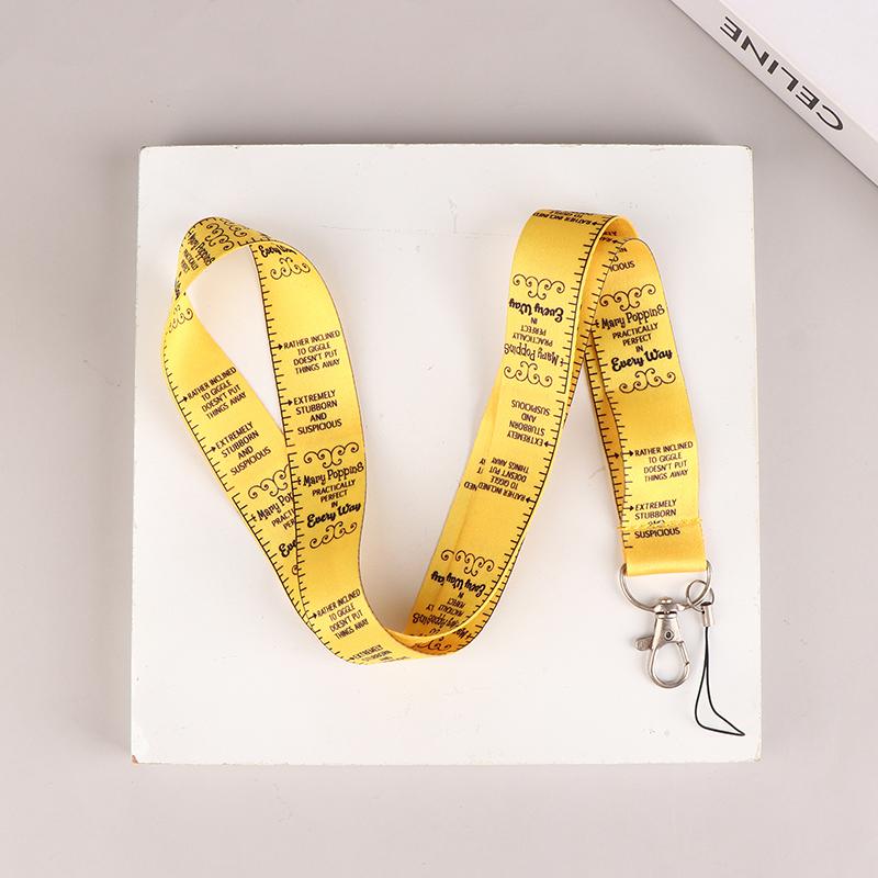 Mary Poppins Telefoonkoord Telefoonbandje Antislip Anti-val Koord Sleutelhanger Usb Verstelbare Nekkoorden