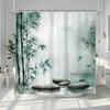 Zen Bamboo Garden Shower Curtain- Multi-Style Bath Decor, Perfect for Those Who Love Nature-Inspired and Practical Designs