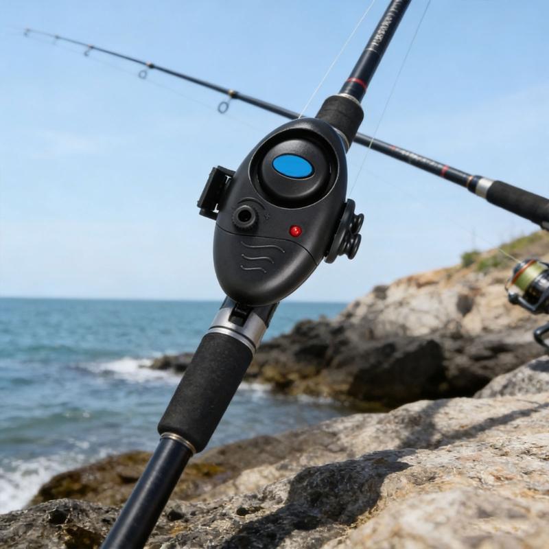 Allarmi Elettronici per Pesca Indicatore Elettronico Sensibile Indicatore di Abboccate per Canna da Pesca Facile da Installare