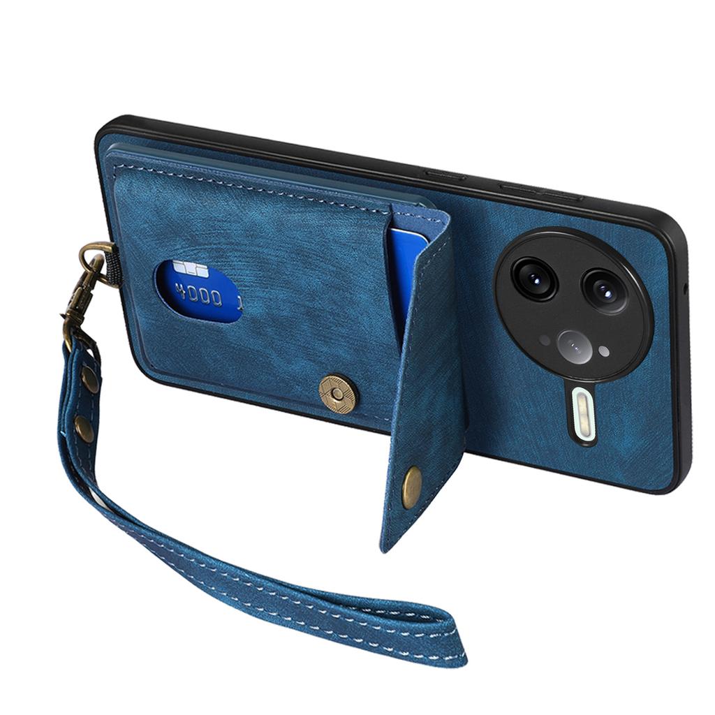 For Xiaomi Poco F7 Ultra 5G/Xiaomi Redmi K80 Pro 5G Case with Card Holder Kickstand Leather Phone Back Cover