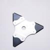 Manganese Steel Lawn Mower Blades Triangular Shape Double-sided Blades  Garden Maintenance