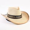 Bestselling Western Cowboy Hats for Men and Women, Fashionable Sunshade Straw Hats, Outdoor Western Cowboy Hats