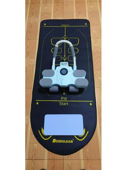 Chytré břišní kolečko s automatickým odskokem pro domácí fitness
