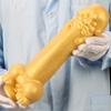 Stor skallet overdimensjonert gull silikon analplugg myk formet anus anal ekspansjon overdimensjonert tykk dildo masturbator