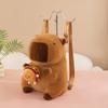 New Backpack Kapibara Plush Doll Cute Children's Bag Creative Capybara Doll Backpack Gift
