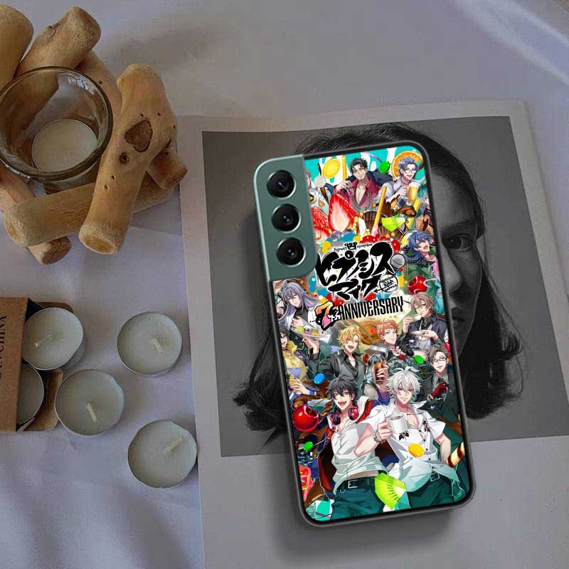 Anime Hypnosis Mic Phone Case For Samsung Galaxy S22 S25 Ultra S21 S10 Plus S26 Edge S20 S23 S24 FE Cover Silicone Soft TPU