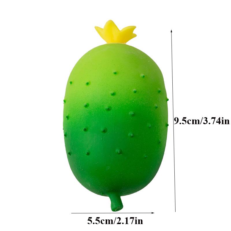 

Simulation Cucumber Squeeze Fidget Toys Stress Relief Balls Slow Rebound Decompression Squishy Toy For Adults Kids Birthday Gift