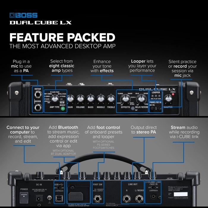 BOSS DUAL CUBE LX 10W Guitar Amplifier