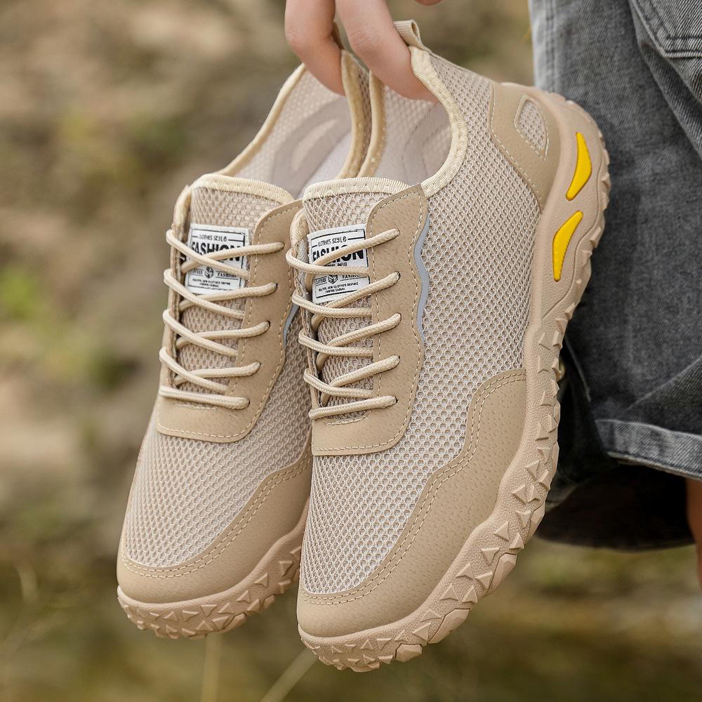 2026 Lightweight Flyknit Mesh Casual Men s Slip-On Shoes: Breathable, Comfortable, Trendy Outdoor Footwear 42