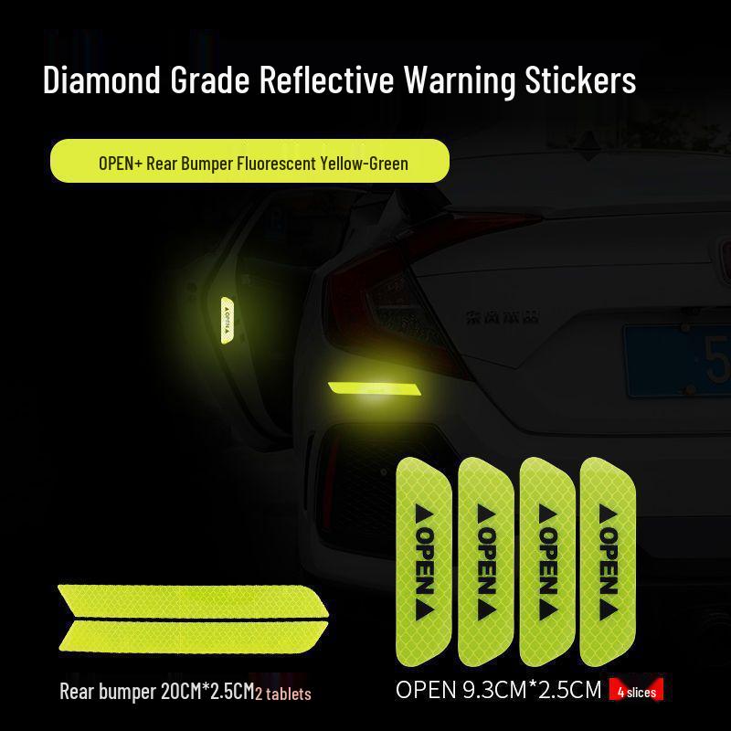 Reflective Car Door Warning & Decorative Strip
