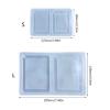Geometry Mirror Quicksand Photo Frame Epoxy Mold for DIY Craft Decorative Mould