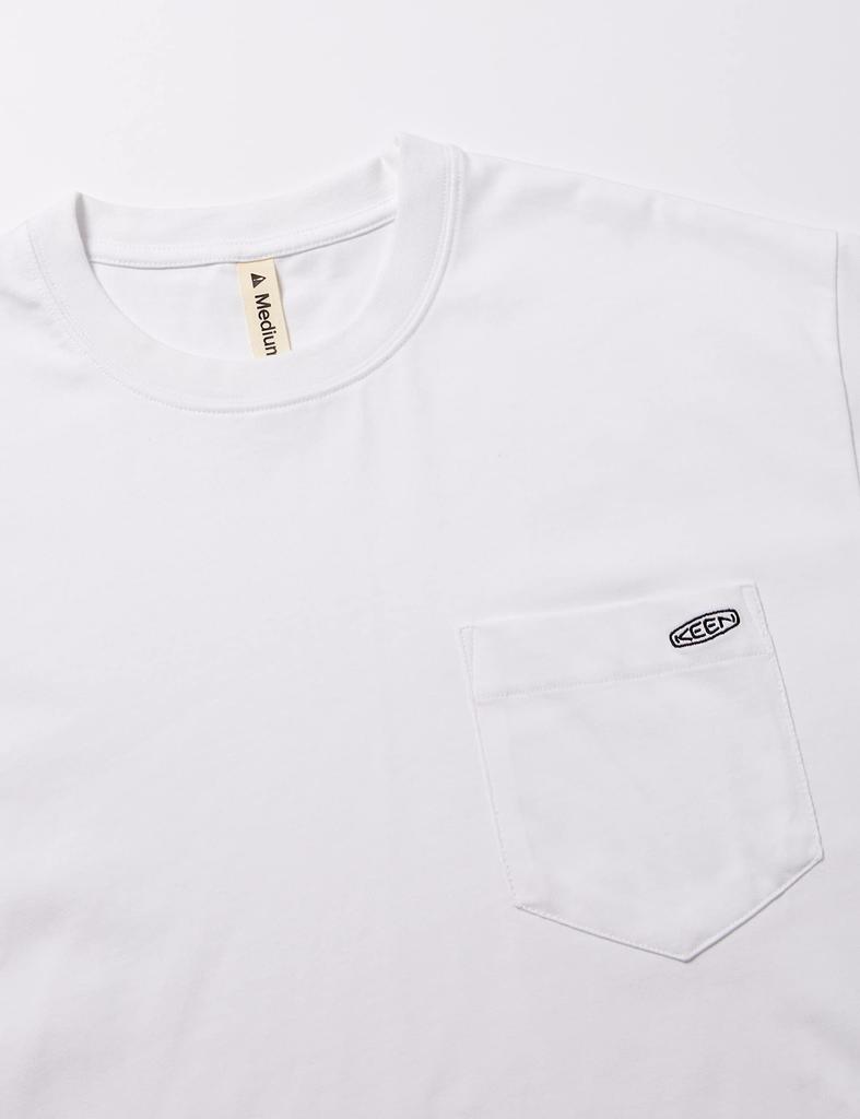 Keen OC/RP Pocket Big Tee T-Shirt, White/Black, Small