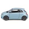 Bburago 1/24 Scale Fiat 500e 2023 Blue / Diecast Model Car, Finished Product, 18-21110 BU