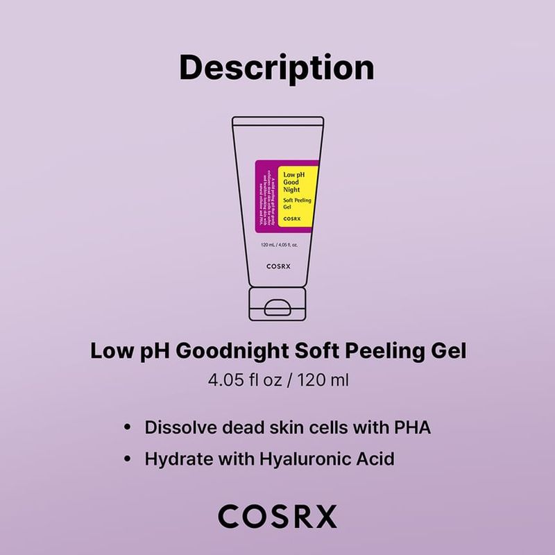 COSRX - Low pH Good Night Soft Peeling Gel
