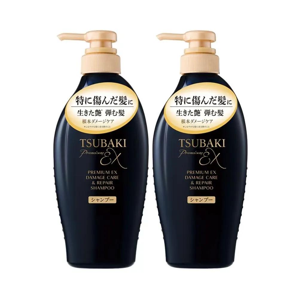 Tsubaki Premium EX Интенсивно восстанавливающий шампунь + кондиционер