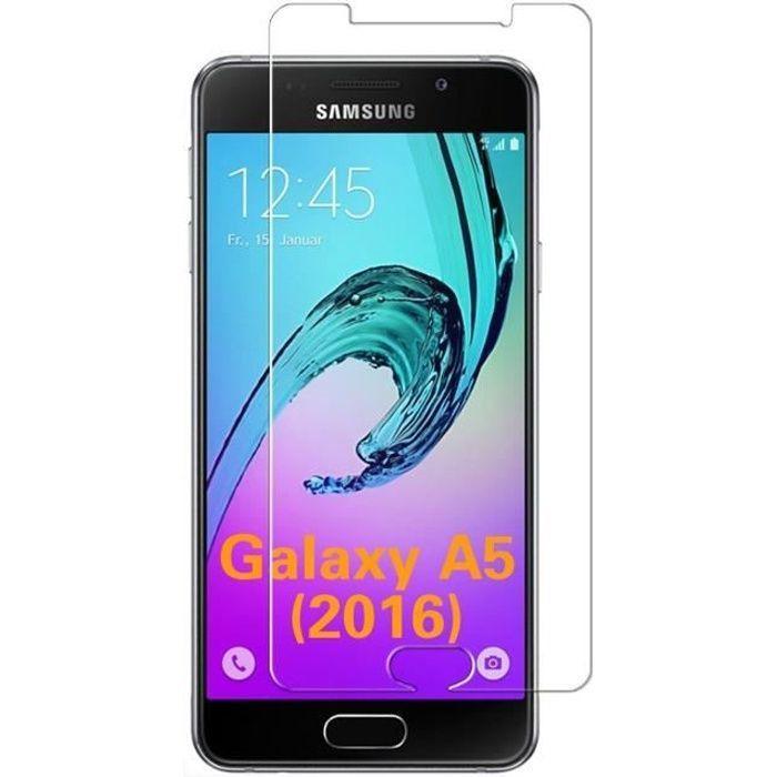 Verre Trempe pour SAMSUNG GALAXY A5 2016 A510 - Film Vitre Protection Ecran Ultra Resistant [Phonillico®]