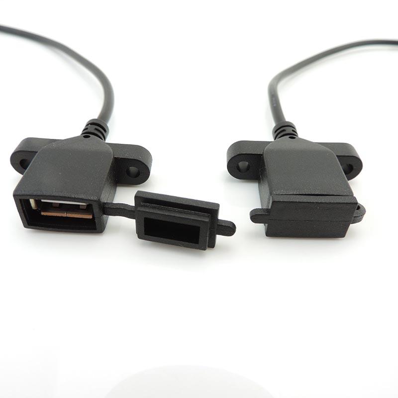 2pin 4pin DIY USB Buchse Stromanschluss Kabel Staubschutzkappe Stecker Lötkabel Buchsenanschluss Daten Ladekabel